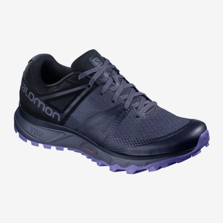 Salomon TRAILSTER W Womens Running Shoes Purple | Salomon South Africa